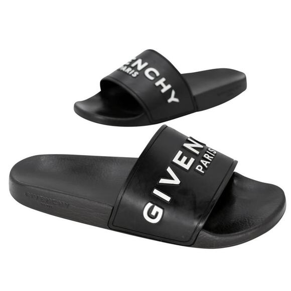 Givenchy Signature Print 40 Pool Beach Sandals GV-0703N-0005 - Picture 2 of 11